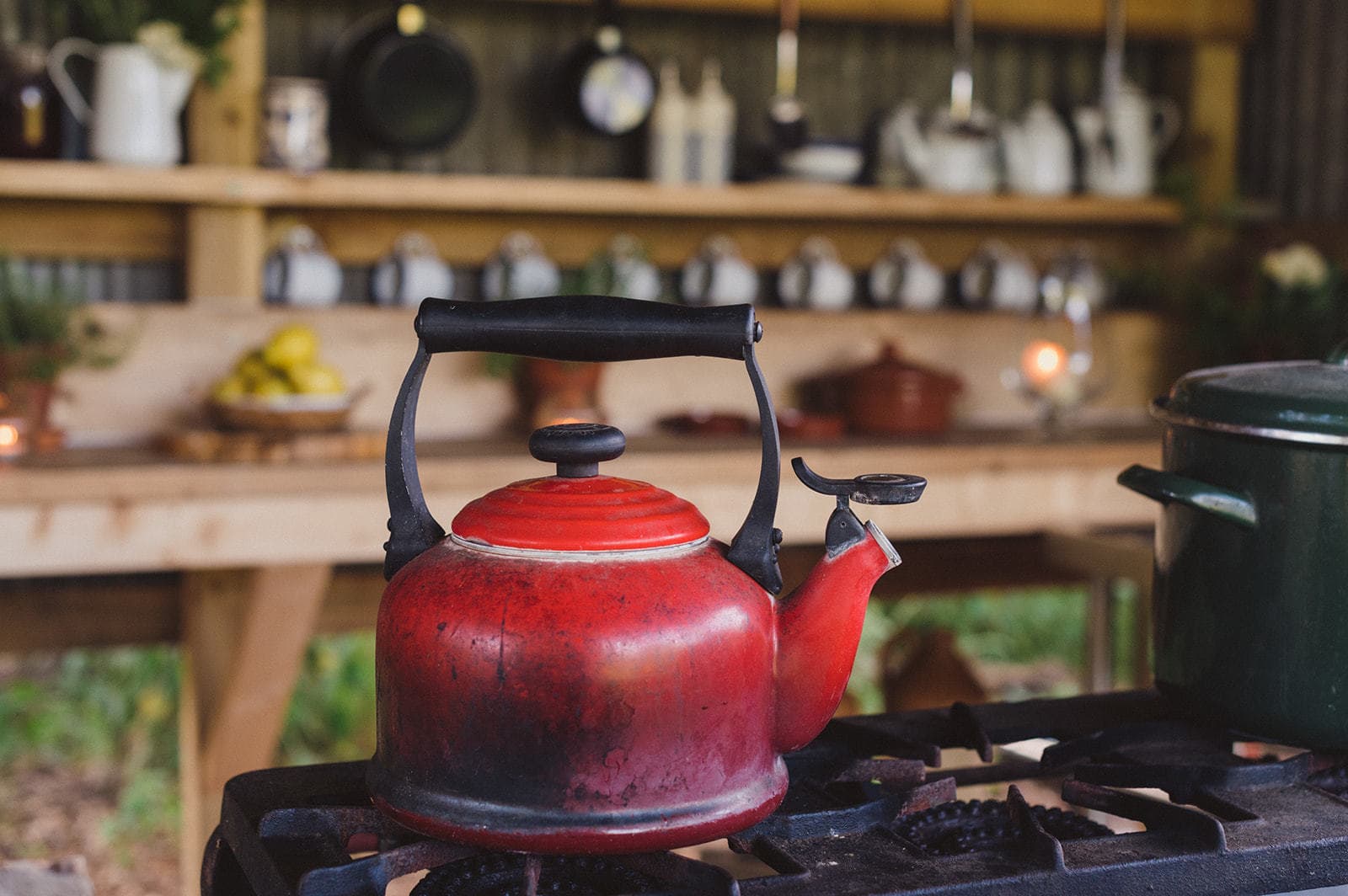 Elmley Bell Tents Camp Kitchen 2 Glamping Kent