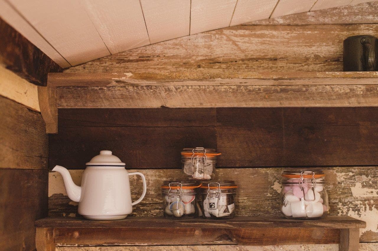 tea and coffee details Martha's Hut