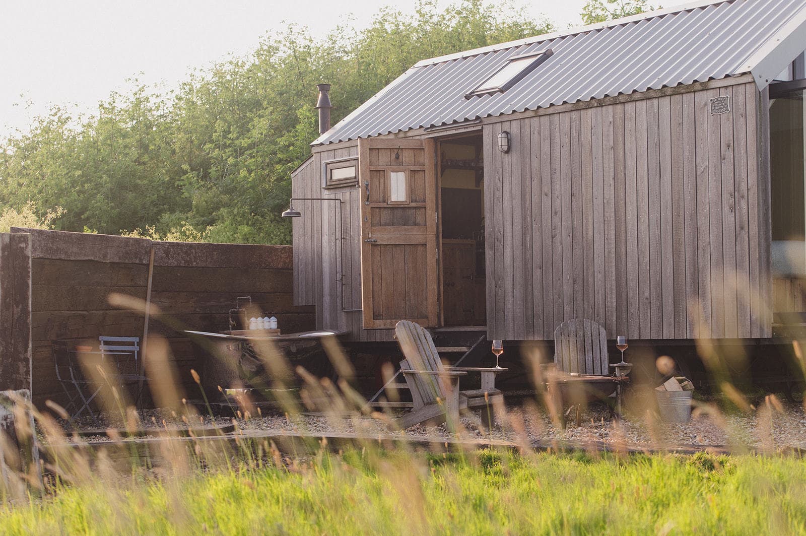 Ferryman's hut exterior