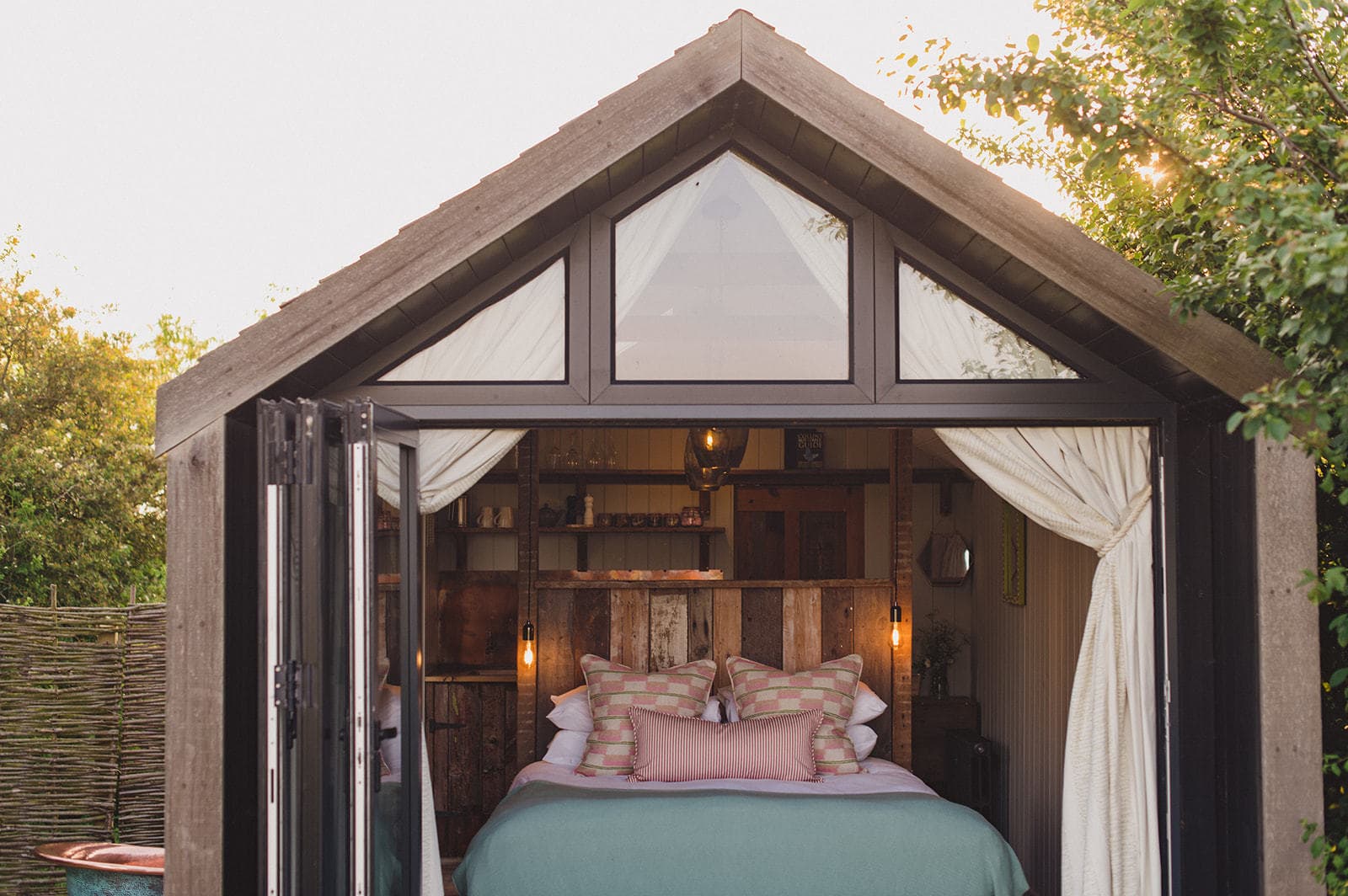 Saltbox shepherd's hut Elmley