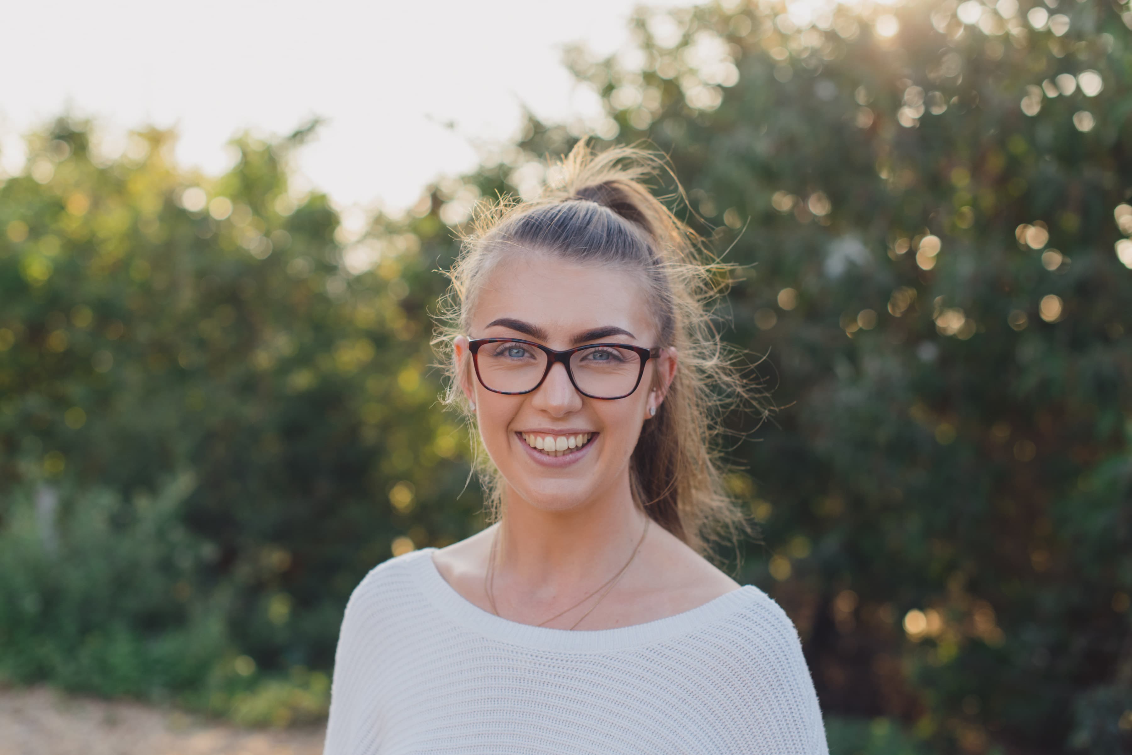 Photo of Eleanor smiling