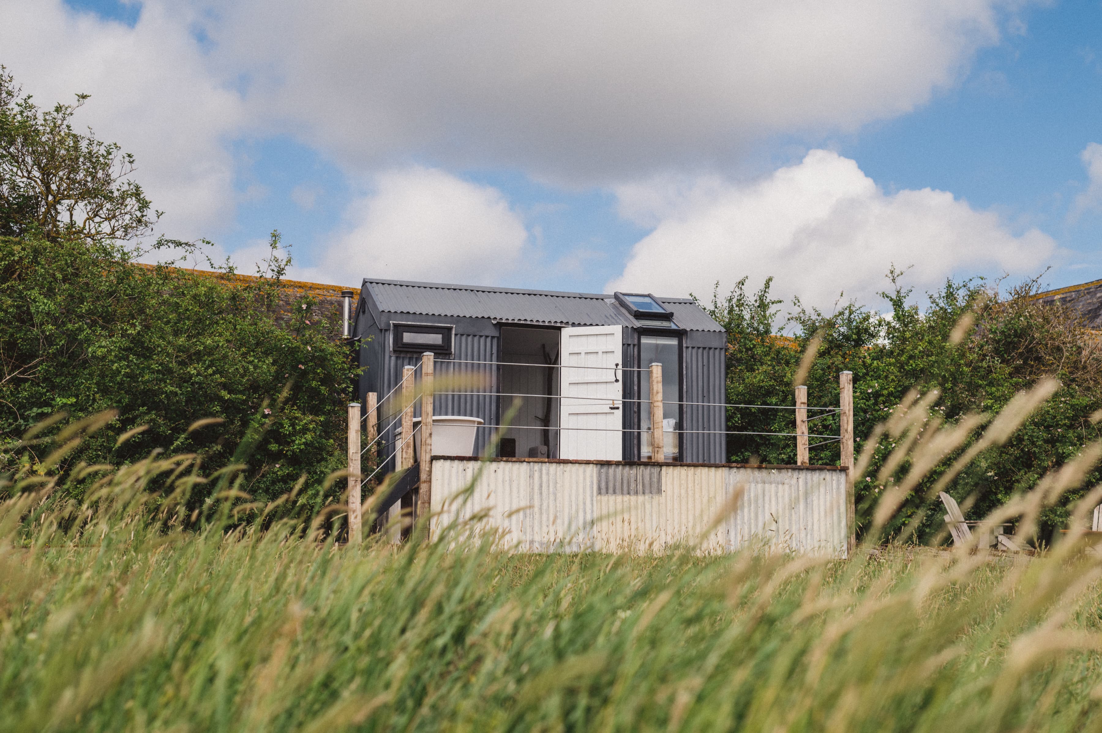 Vanellus cabin at Elmley Nature Reserve.
