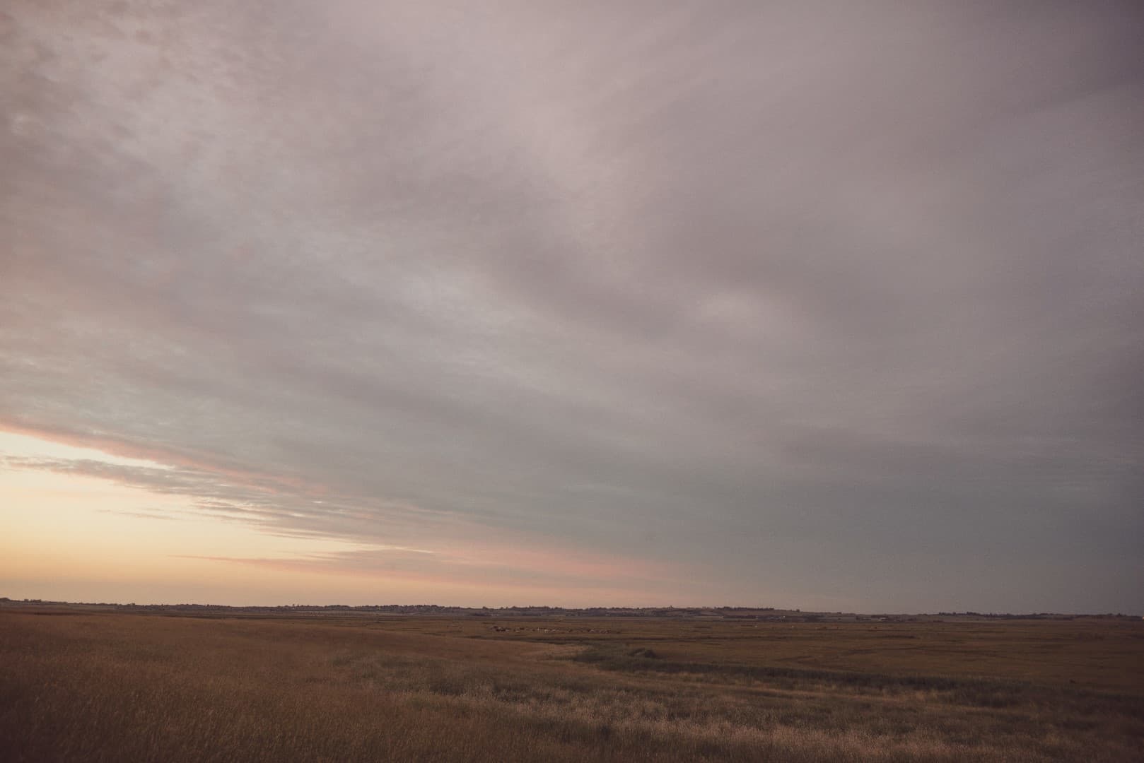 Sunset at the reserve