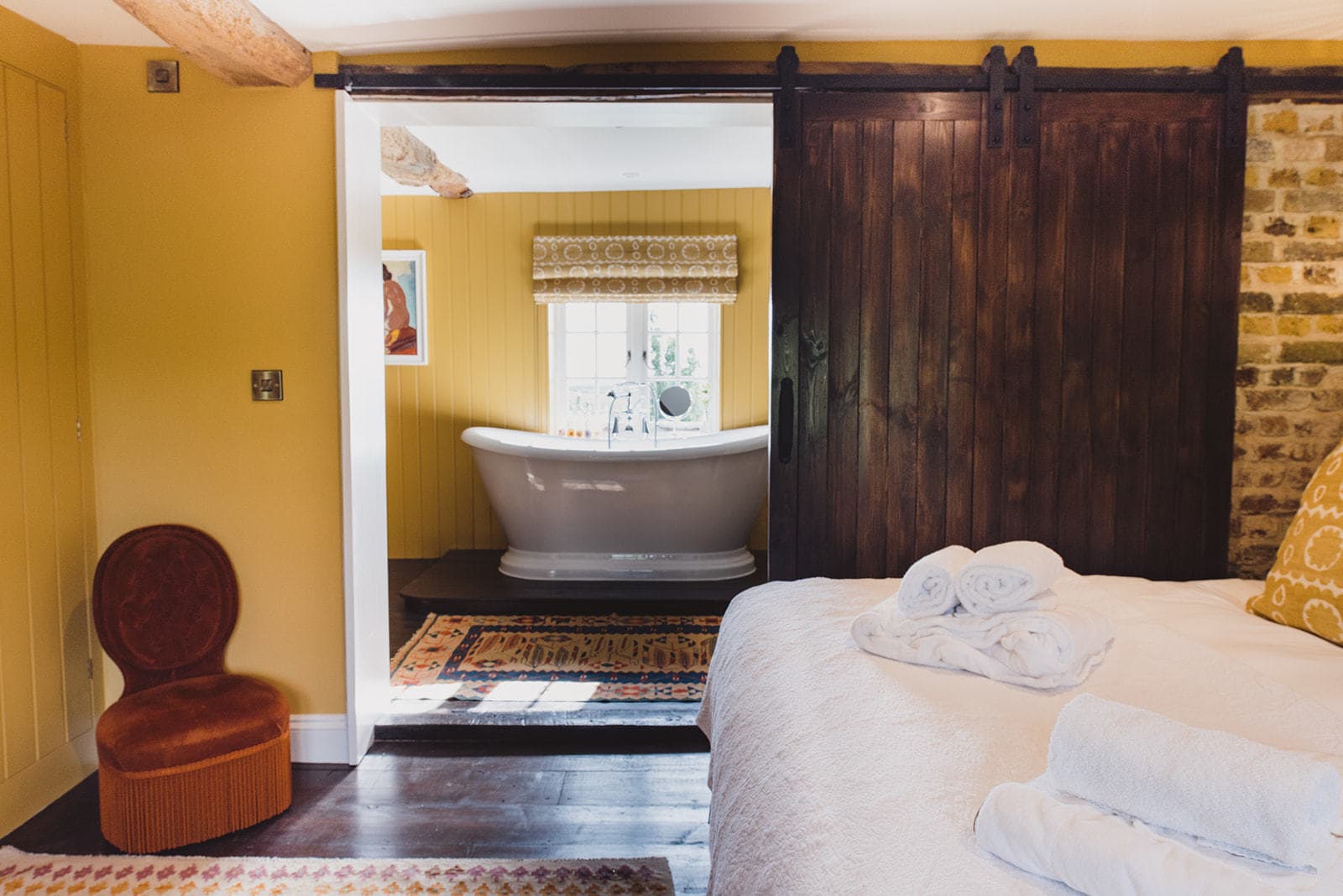 bedroom with ensuite bathroom