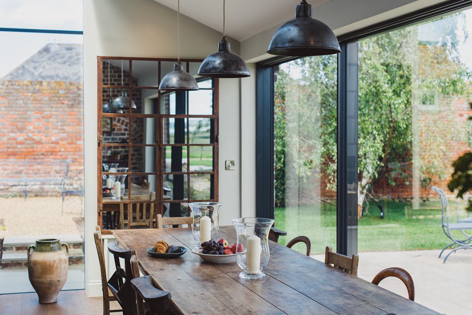 Kent Dining Room Table In Open Room
