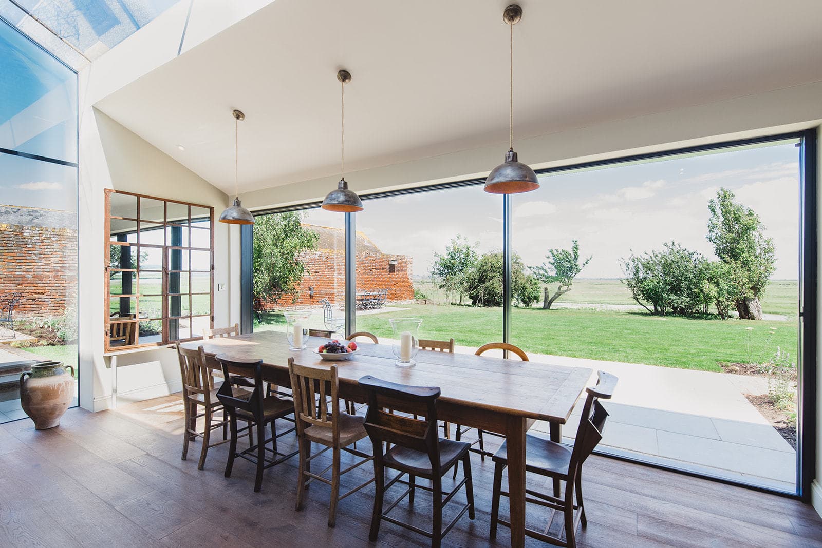 Elmley Nature Kingshill Farmhouse dining room