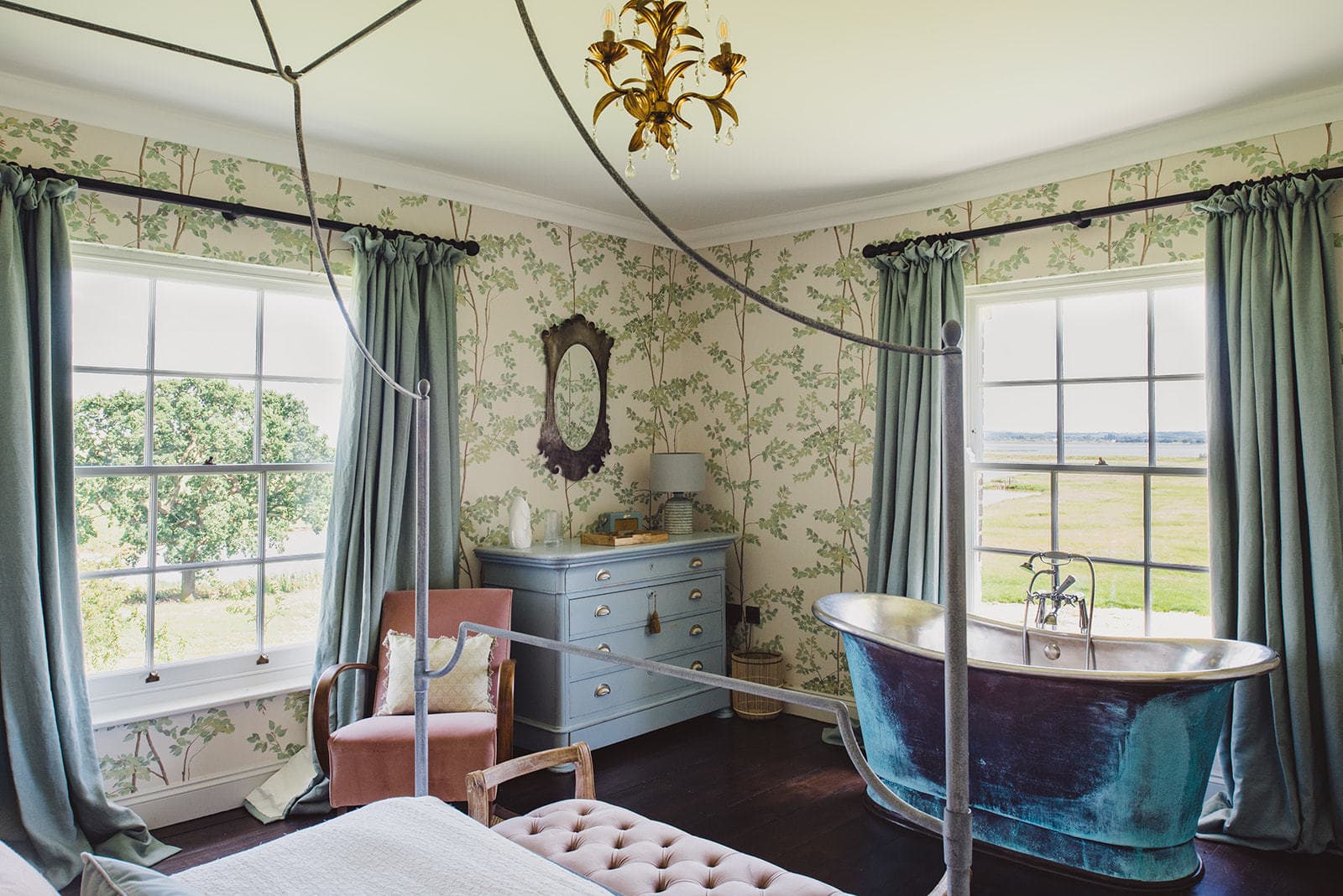 Elmley Farmhouse Bedroom View
