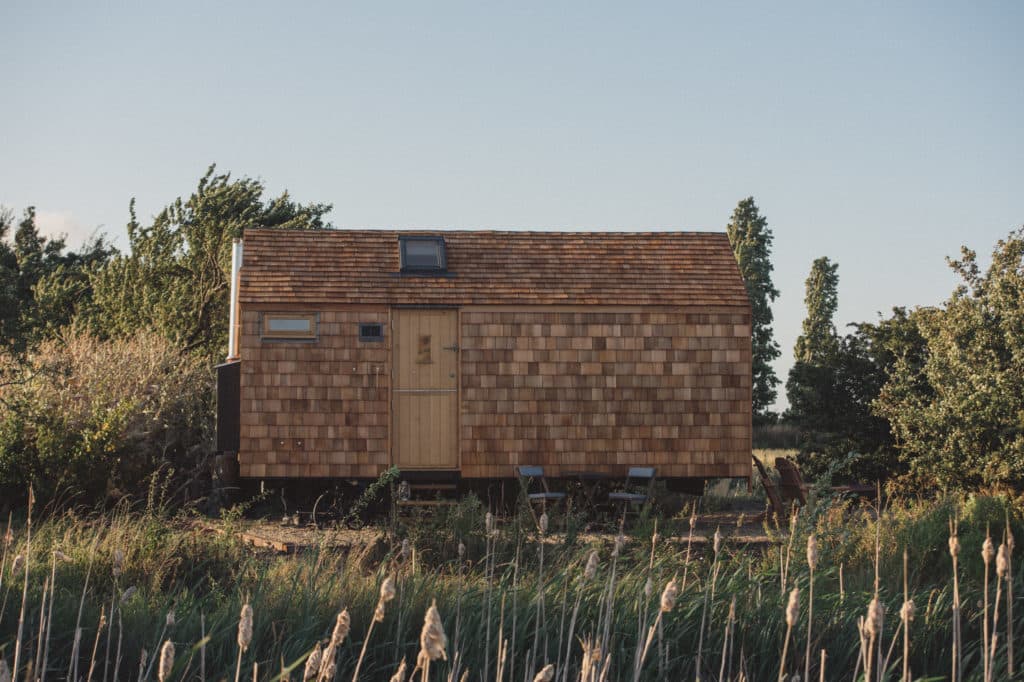 The Saltbox Shepherd Hut Elmley