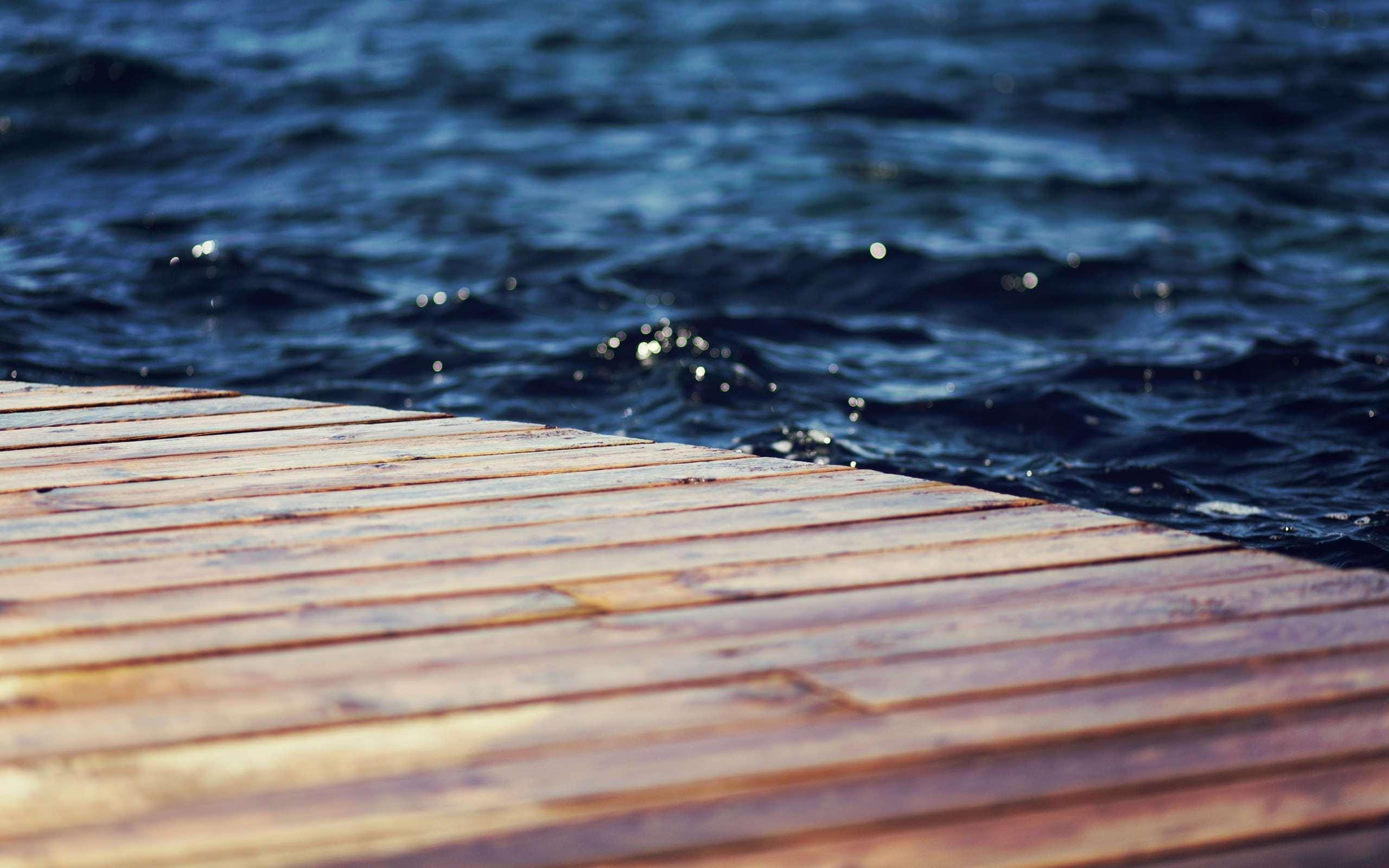 A jetty by water