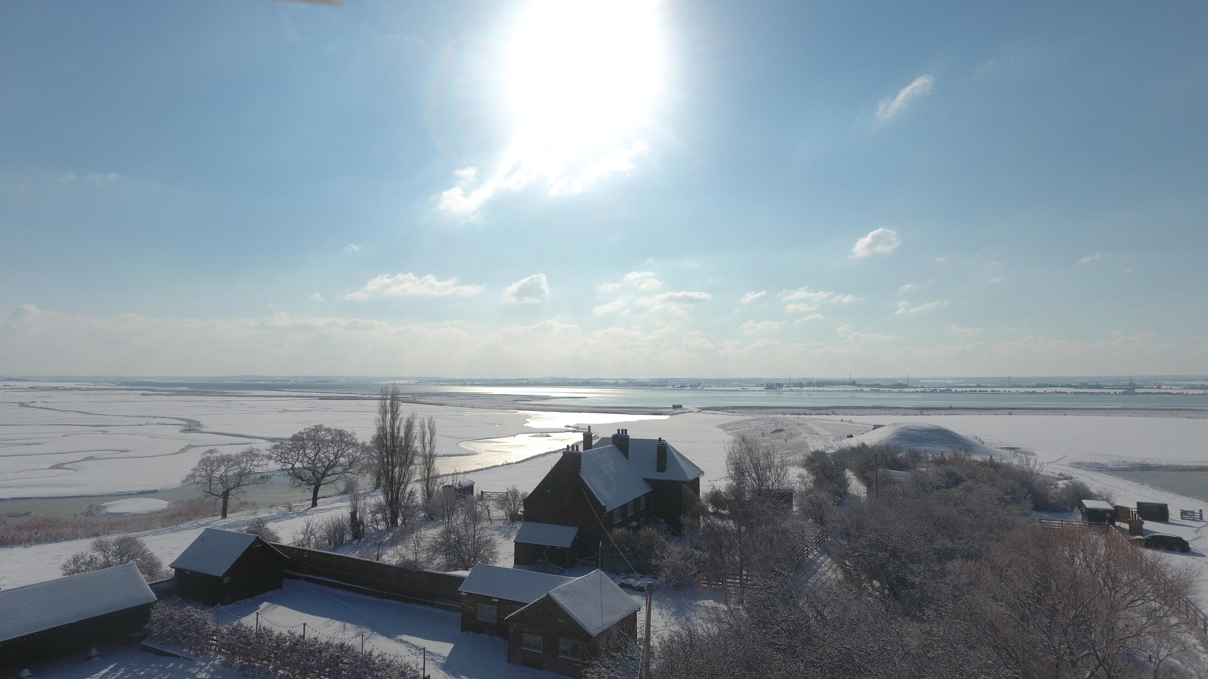 Winter at Elmley Nature Reserve