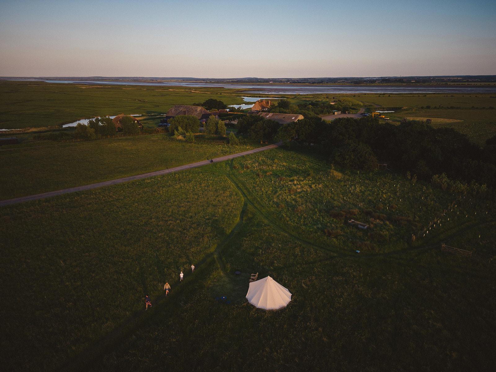 Elmley Bell Tents Reserve Glamping Kent
