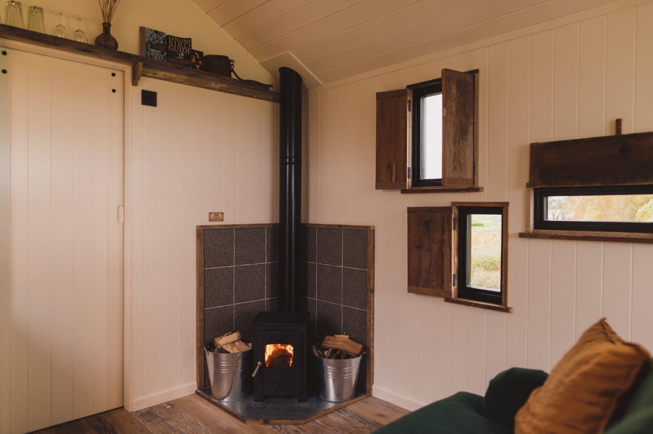 The Roost woodburner