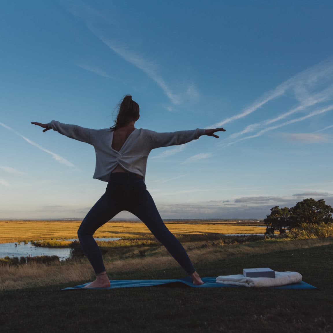 Elmley Outdoor Yoga Retreat Kent